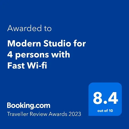 Modern For 4 Persons With Fast Wi-fi Appartement *