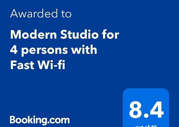 Modern For 4 Persons With Fast Wi-fi Apartament *